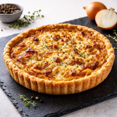 Quiche oignons