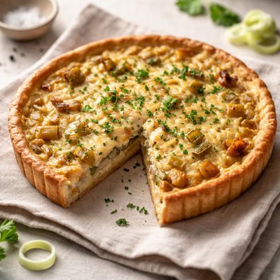 Quiche poireau