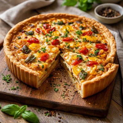Quiche poivron