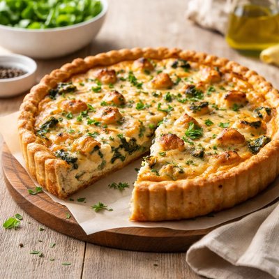 Quiche poulet