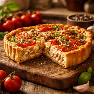 Quiche ton tomate