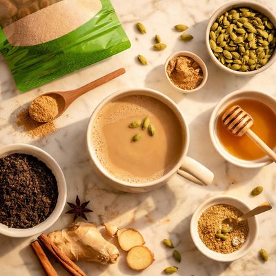 Quiktea cardamom unsweetened