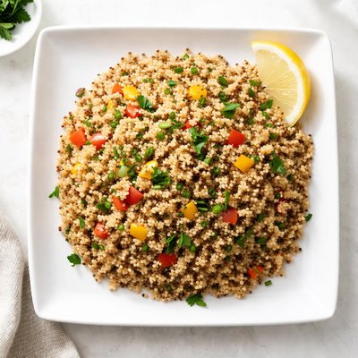 Quinoa brown rice