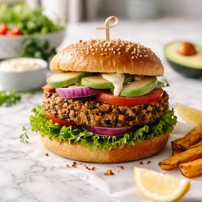 Quinoa burger