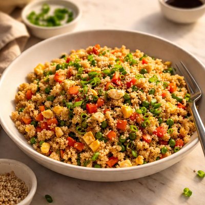 Quinoa fried rice