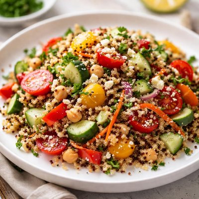 Quinoa vegetable salad