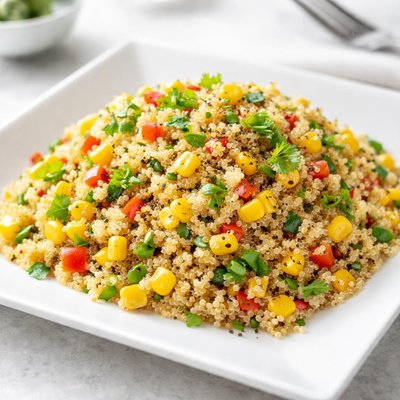 Quinoa with corn