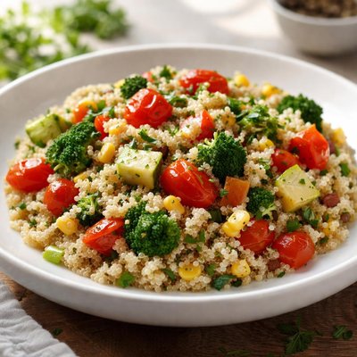 Quinoa with vegetables