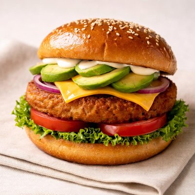 Quorn burger