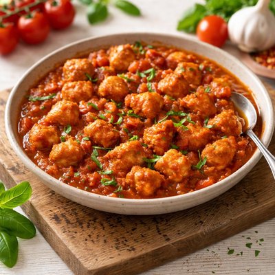 Quorn in tomato sauce