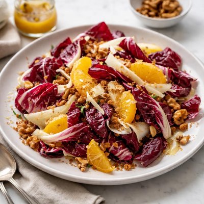 Radicchio salad with vinaigrette