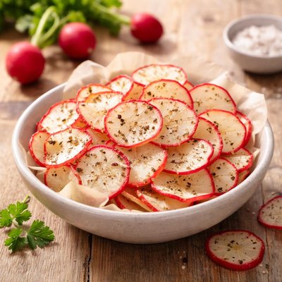 Radish chips