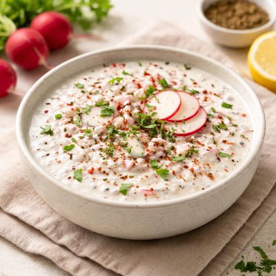 Radish raita