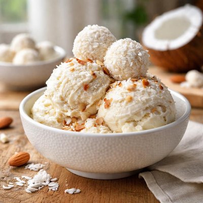 Raffaelo ice cream