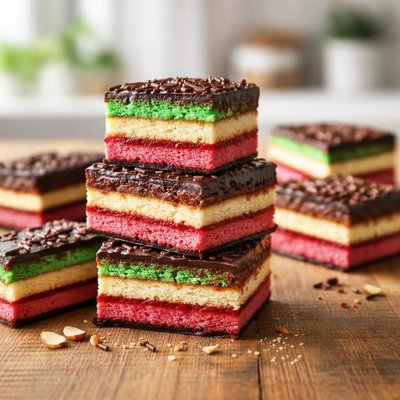 Rainbow cookies