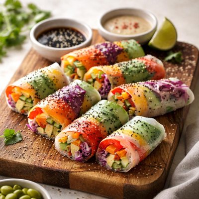 Rainbow rolls