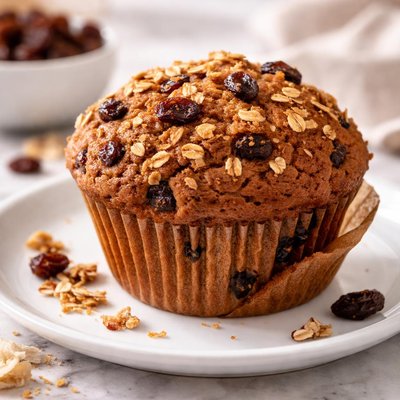 Raisin bran muffin