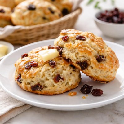 Raisin scone