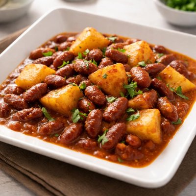 Rajma with potato