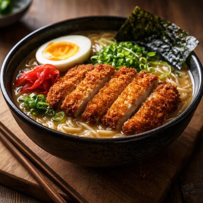 Ramen tonkatsu