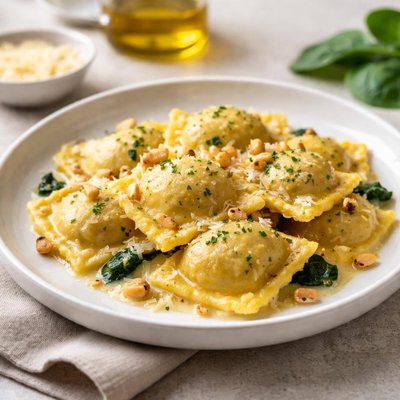 Rana spinach ravioli