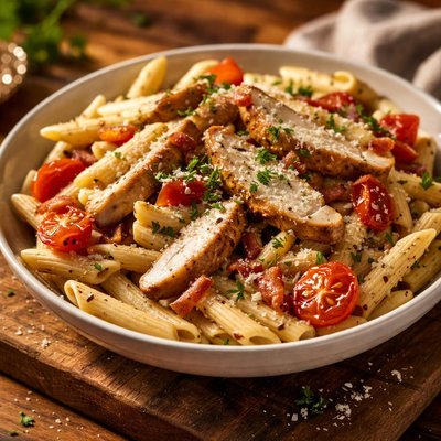 Ranch chicken pasta