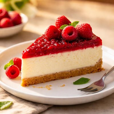 Rasberry cheesecake