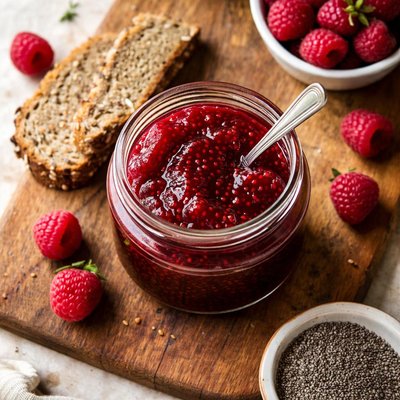 Rasberry jam sugar free