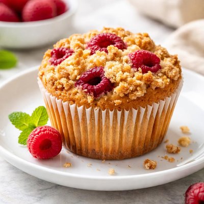 Raspberry muffin