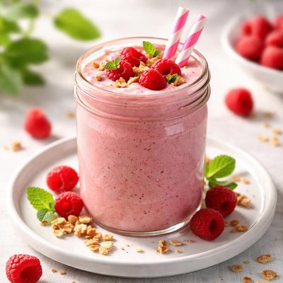 Raspberry smoothie