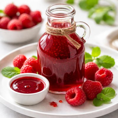 Raspberry syrup