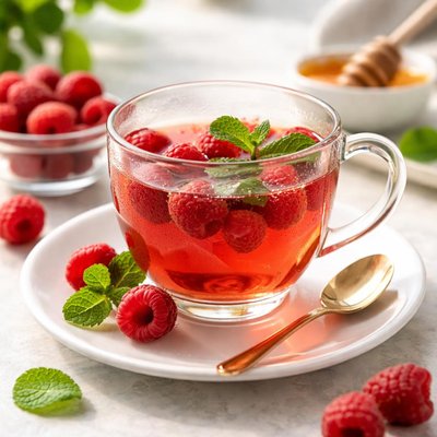 Raspberry tea