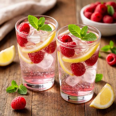 Raspberry water