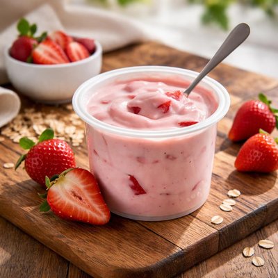 Ratio strawberry yogurt