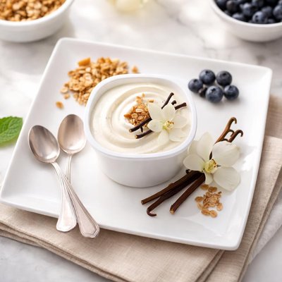 Ratio vanilla yogurt