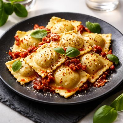 Ravioli de mussarela