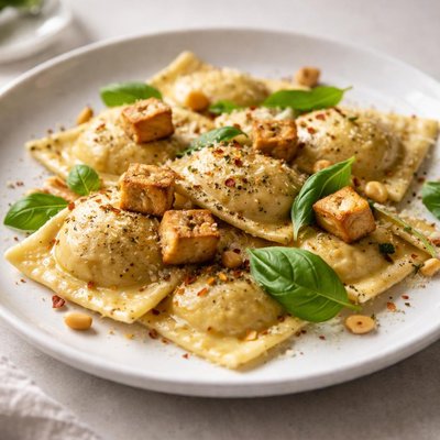 Ravioli tofu