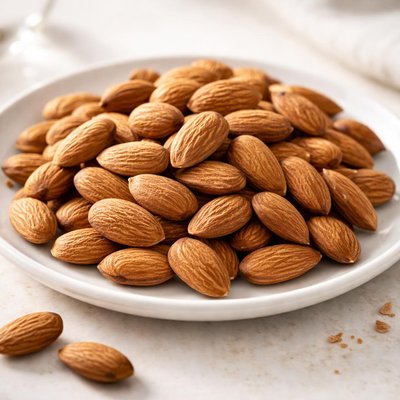 Raw almonds
