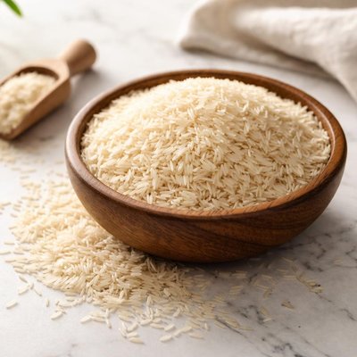 Raw basmati rice