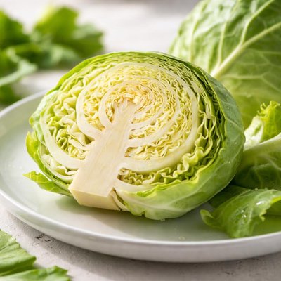 Raw cabbage