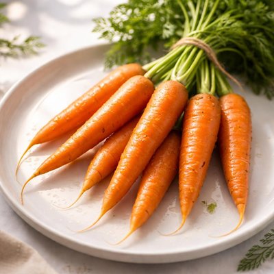Raw carrots