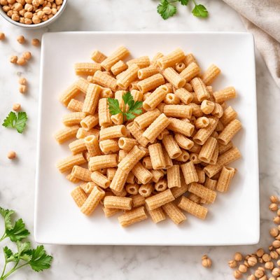 Raw chickpea pasta