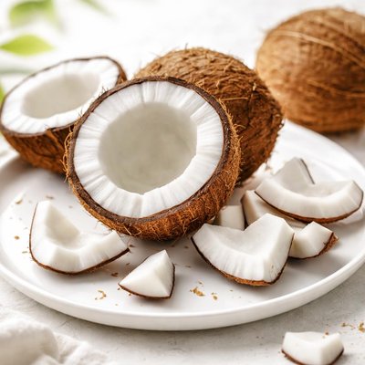 Raw coconut