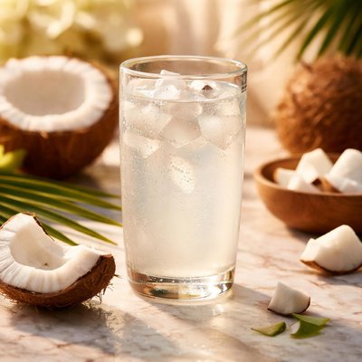 Raw coconut water