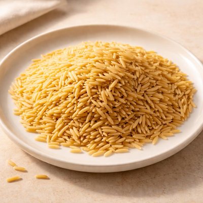 Raw orzo
