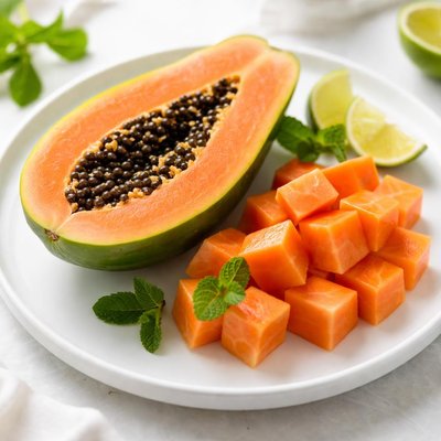 Raw papaya