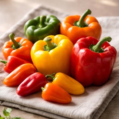 Raw peppers