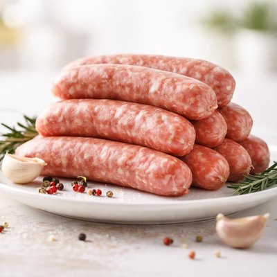 Raw pork sausage