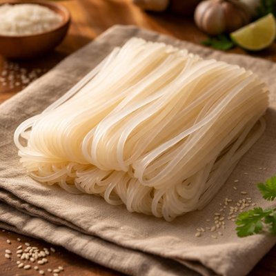 Raw rice noodles