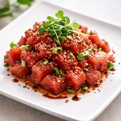Raw spicy tuna